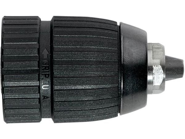 Metabo 636518000, Nøkkelløs chuck, 1 mm, 1 cm, 3/8"-24, 4,27 cm, Metall, Plast