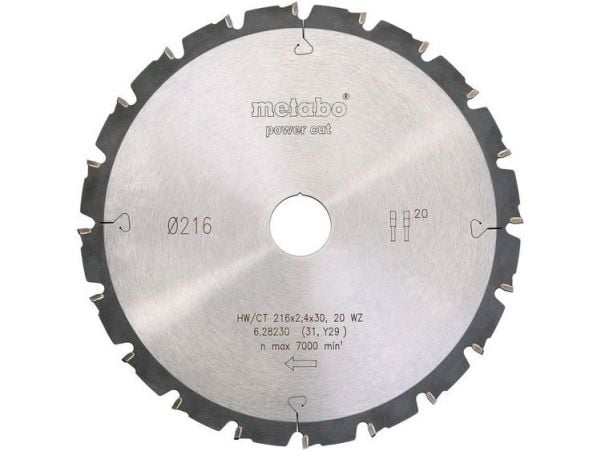 Metabo 628230000, Tre, 21,6 cm, 3 cm, 1,8 mm, Metabo, KS 216 M Lasercut, KGS 216 M, KGSV 216 M, KGSV 72 Xact, KGSV 72 Xact SYM
