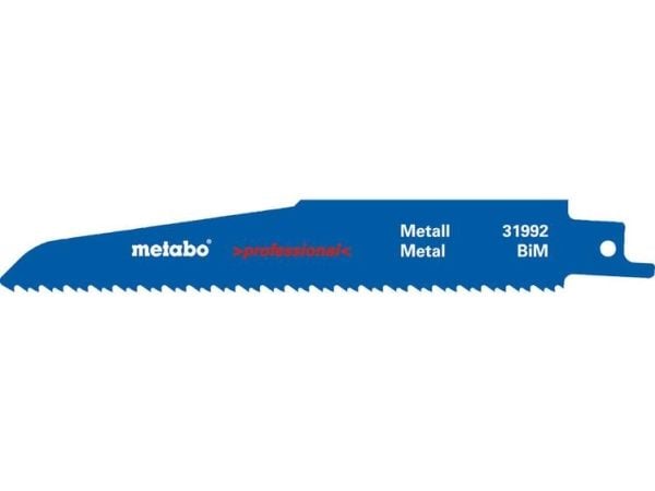Metabo 631992000, Sabelsagblad, Metall, Blå, Hvit, 8+10, 1,6 mm, 2,5 mm