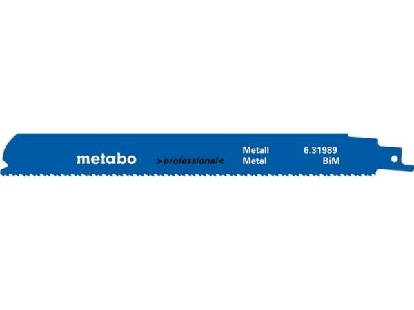 Metabo 631989000, Sabelsagblad, Metall, Blå, Hvit, 8+10, 2,5 mm, 3,2 mm
