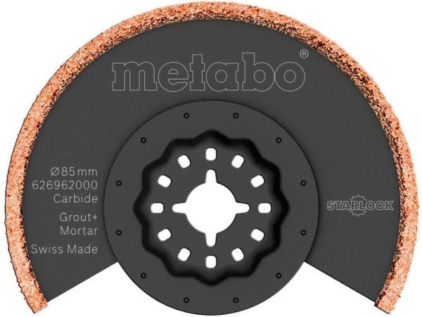 Metabo 626962000, Soft felles materiell, Fliselim, 8,5 cm, Tungsten Carbide Tipped (TCT), 1 stykker