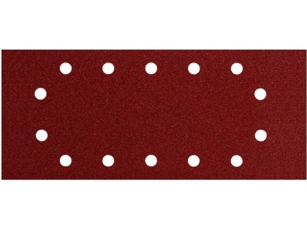 Metabo 624491000, Sand-papir, Metall, Polyester, Rustfritt stål, Stål, Tre, Brun, Rektangulær, 115 mm, 280 mm