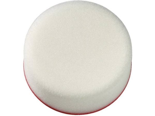 Metabo 624926000, Poleringsskive, Velcro mappe, 13 cm, Hvit, 13 cm, 5 cm