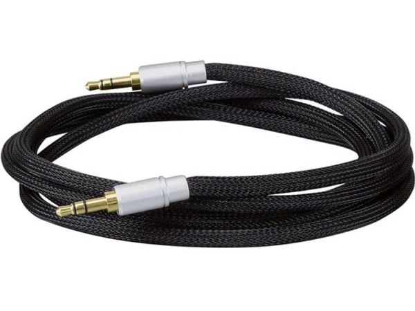 Dynavox 207383 Lydtilkoblingskabel 3,5 mm jack til 3,5 mm jack 1,50 m sort