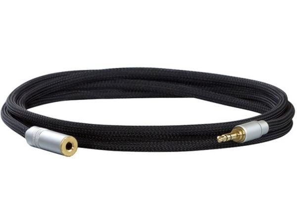 Dynavox 207379 Audiojatkojohto [1x 3,5 mm jack-liitäntä - 1x 3,5 mm jack-pistoke] 3,00 m Musta