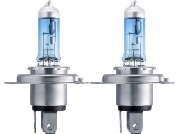 Philips WhiteVision ultra 12342WVUSM Vit stilren look, 55 W, 12 V, H4, halogen, 4200 K, 1 styck