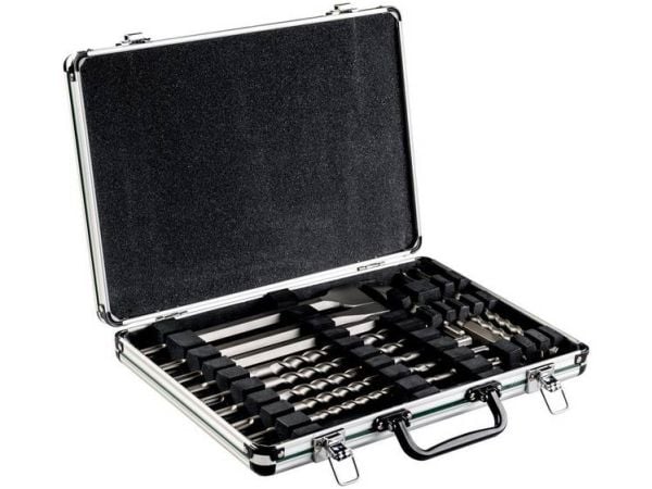 Metabo 628414000 Meissel-Set 17teilig 5 mm 6 8 10 12 14 m, Rotasjons hammer, Drill bit set, 5 mm, 110 mm, Universell, SDS Plus