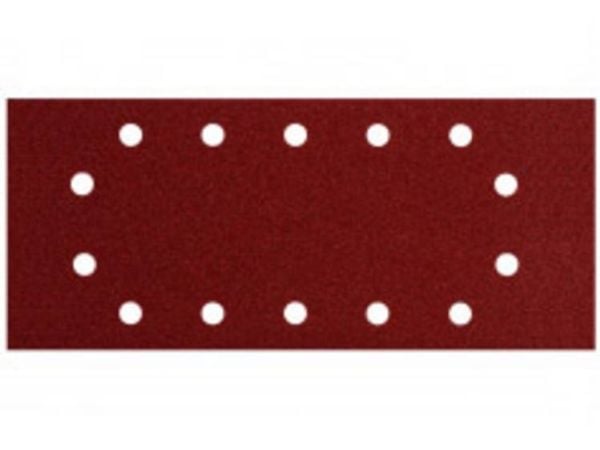 Metabo 624492000, Sand-papir, Metall, Polyester, Rustfritt stål, Stål, Tre, Brun, Rektangulær, 115 mm, 280 mm