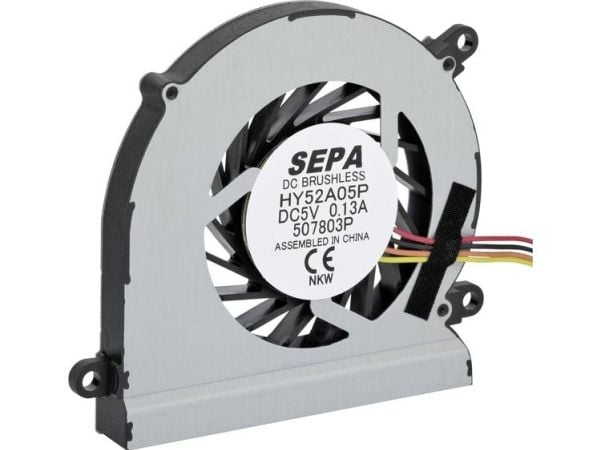 SEPA axialfläkt HY52A05PSE25AP00 5 V/DC, 4,5 m³/h (L x B x H) 52 x 52 x 8 mm