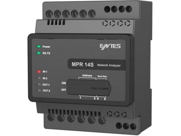 ENTES MPR-14S-M3609 Digitaalinen DIN-kiskomittauslaite Digitaalinen asennuksen mittauslaitteisto