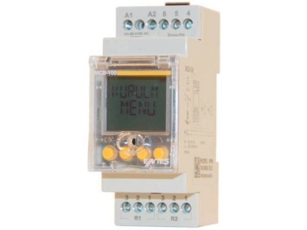 ENTES MCB-120 Aikarele Monitoiminen 1 kpl Aika-alue: 0,1 s - 9999 min