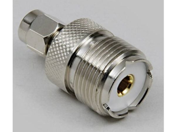 BKL Electronic 0409041 HF-sovitin SMA-liitin - UHF-liitin 1 kpl