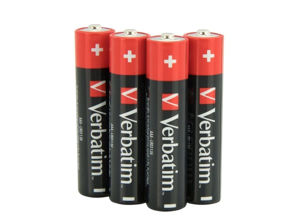 Verbatim - Batteri 4 x AAA / LR03 - alkaliskt
