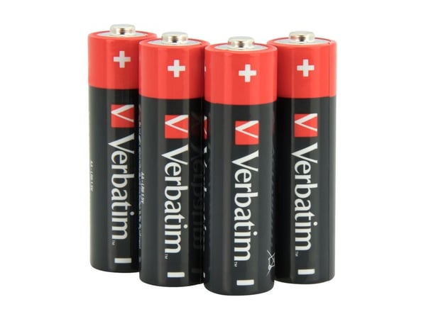 Verbatim - Batteri 4 x AA / LR6 - Alkalisk