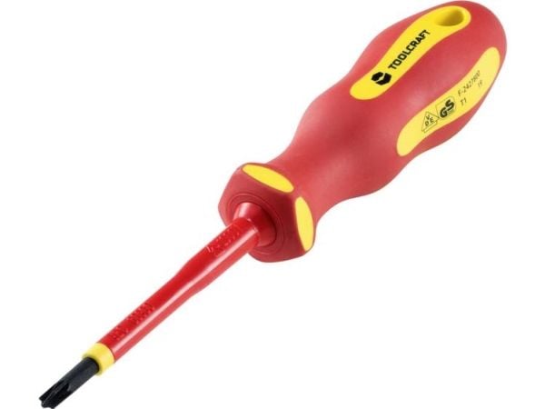 Toolcraft TO-6326247, 35 mm, 18,2 cm, Red,Yellow