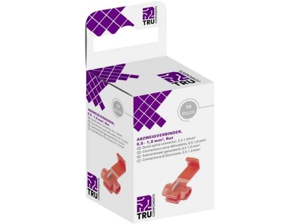 TRU COMPONENTS T1904C036 Forgreningsstik ATT.CALC.CROSS_SECTION_FLEXIBLE: 0,50-1,50 mm² ATT.CALC.CROSS_SECTION_RIGID: 0,50-1,50 mm² Poltal: 2 1 stk...