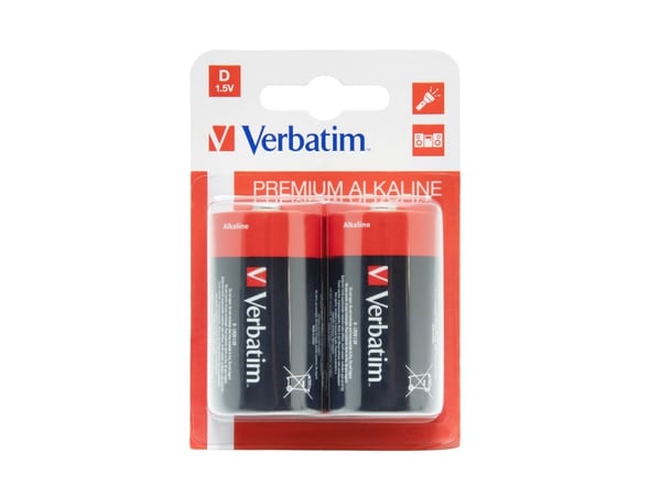 Verbatim - Paristot 2 x D - Alkalisk