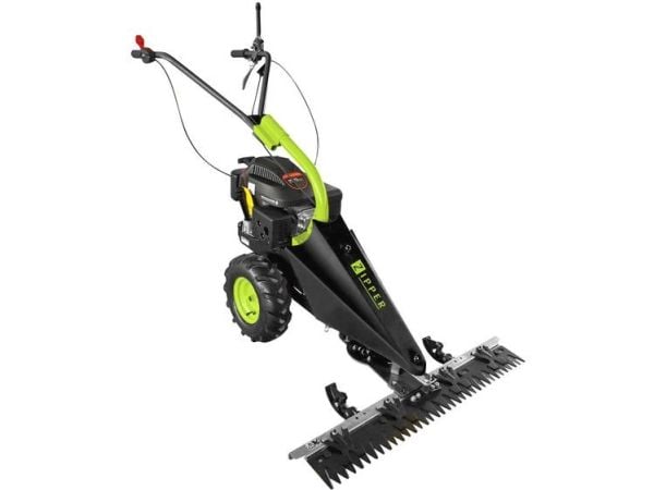 Zipper ZI-BM870ECO, Gressklipper som man spaserer bak, 87 cm, Roterende blader, 3,2 l, Firehjulstrekk, 2 hjul