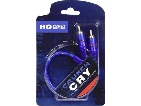Crunch CRY Y-phono-kabel 25,00 cm [1x Cinch-hunstik - 2x Cinch-kontakt]