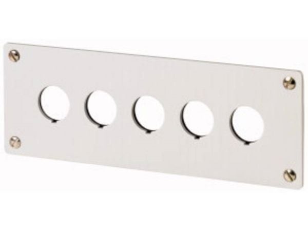 Eaton M22-E5 Asennuskehys 5 asennuspistettä (Ø x K) 22 mm x 72 mm Harmaa 1 kpl