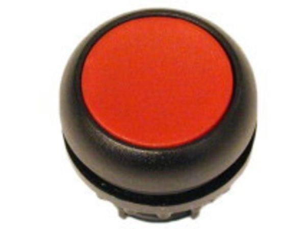 Eaton M22S-D-R, Nappi, Musta, Punainen, Muovi, IP66, IP67, IP69, 29,7 mm, 29 mm