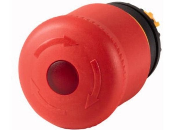 Eaton M22-PVLT, Kiertokytkin, Muovi, Musta, Punainen, IP66, IP67, IP69, 38 mm, 38 mm