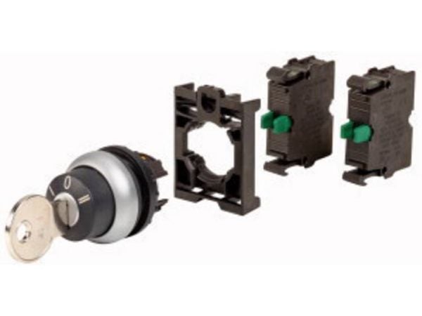 Eaton M22-WS3-2K10-BVP Avaimenperä Eturengas muovinen avain Musta 1 kpl Eaton M22-WS3-2K10-BVP Avaimenperä Eturengas muovinen avain Musta 1 kpl