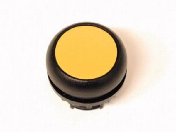 Eaton trykknapp gul med selvtilbakestilling M22S-D-Y (216599)