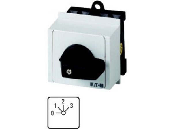 Eaton T0-2-8241/IVS, Pintakytkin, 1P, Langallinen, Musta, Valkoinen, IP30, UL 60947-4-1; CSA - C22.2 No. 60947-4-1-14; CSA-C22.2 No. 94; IEC/EN 609...