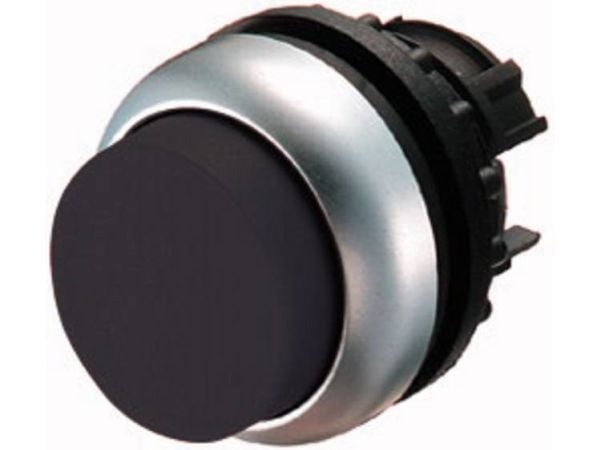 Eaton M22-DRH-S, Tryckknappsbrytare, Svart, Metallisk, IP66, IP67, IP69, 29,7 mm, 29,7 mm, -25 - 70 ° C