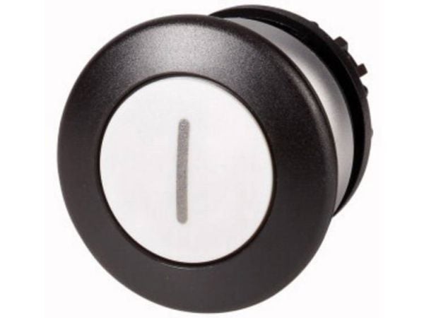 Eaton M22-DP-W-X1, Pushbutton switch, Svart, Vit, IP66, IP67, IP69, 36,5 mm, 36,5 mm, -25 - 70 ° C