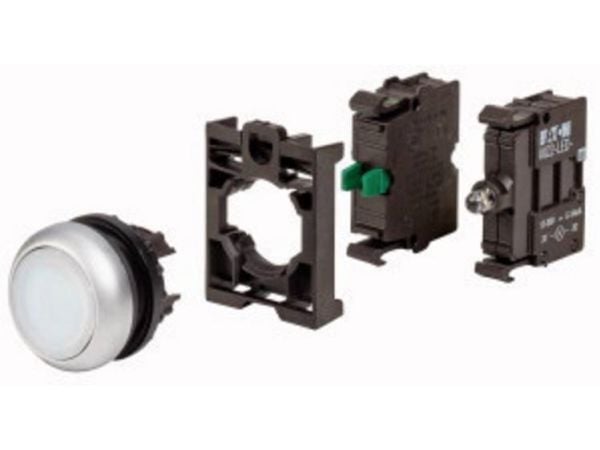 Eaton M22-DL-W-K10LED-BVP Valaistu painike eturengas muovinen 1 kpl (110931)