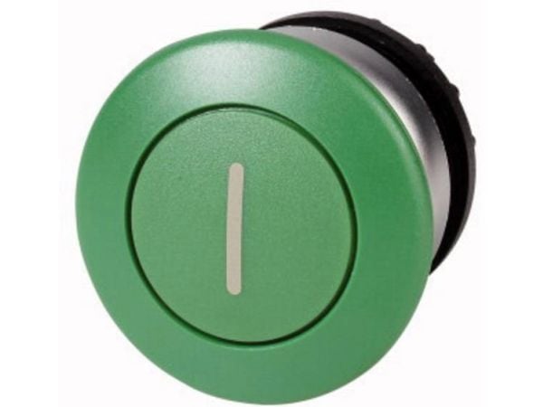 Eaton M22-DRP-G-X1, Painikekytkin, Vihreä, IP66, IP67, IP69, 36,5 mm, 36,5 mm, -25 - 70 °C