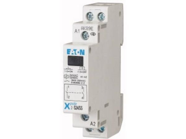 Ylijännitekosketin DIN-kisko Eaton Z-S24/SS 2 x sulkukosketin 16 A 1 kpl