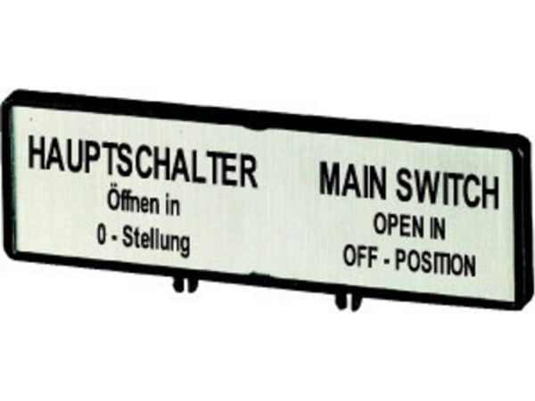 Frontplate ZFS61/62-T0 030170