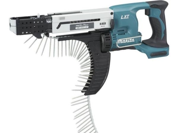 Makita DFR750Z - Auto-feed screwdriver - trådløs - 4 mm - uten batteri - 18 V - SOLO