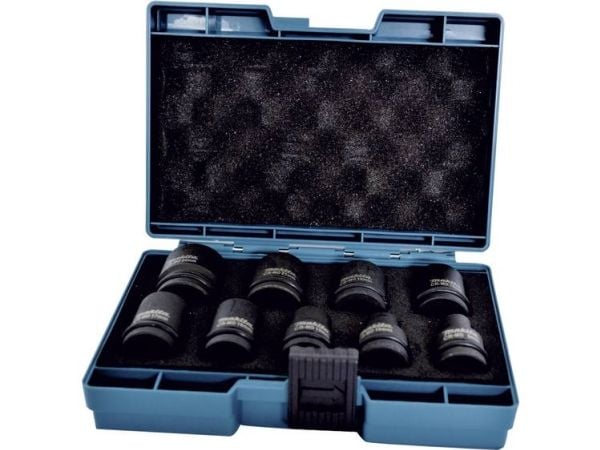 Makita - Impact socket set - 9 deler - 1/2" - firkantet - firkantet
