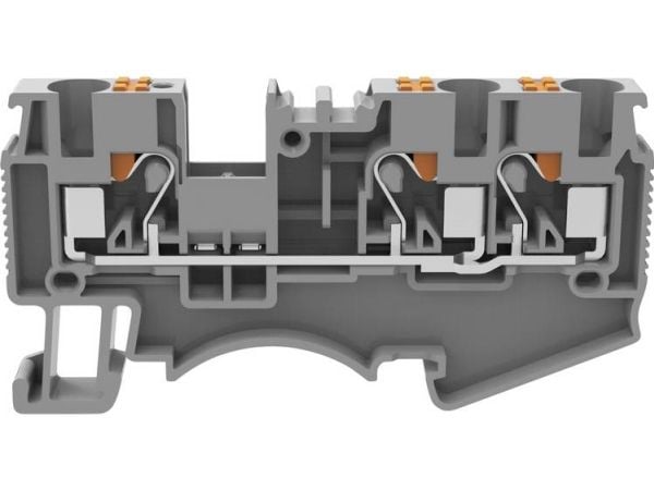 Degson DS4-TW-01P-11-00A(H) Genomgångsklemme Push-In-klemme Grå 1 stk