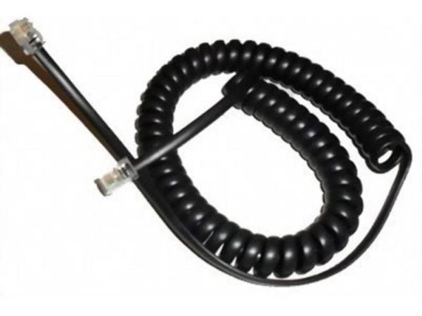 Alcatel-Lucent - Håndsettkabel - RJ-9 hann til RJ-9 hann - 60 cm (en pakke 10) - for 8 Series IPTouch; 9 Series