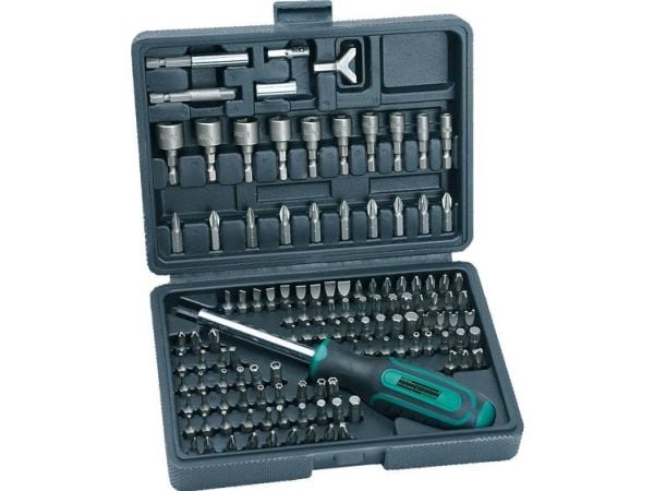 Brüder Mannesmann M29896 Bittipaketti 122 osaa