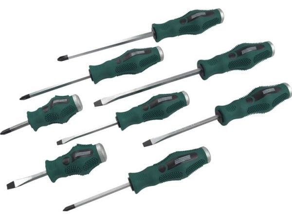 Brüder Mannesmann skrutrekker-sett 8 deler Brüder Mannesmann (M11400)