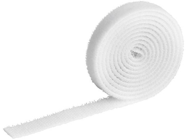 Durable Cavoline Grip 10, Hook & loop cable tie, Valkoinen, 100 cm, 10 mm