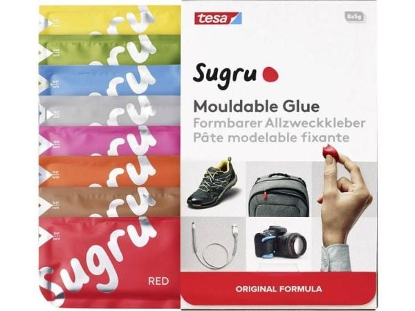 tesa Sugru formbart allroundlim 8 olika färger