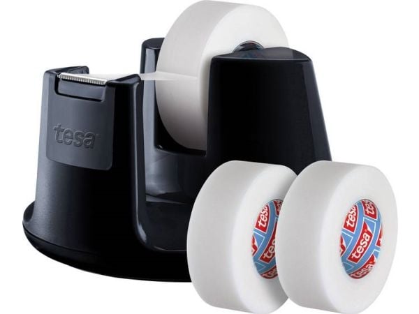 tesa Bordholder tesafilm® invisible Rulle Bredde (max.): 19 mm inkl. 3 ruller limfilm 33 m x 19 mm