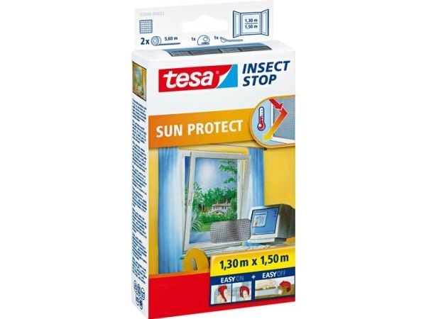 tesa COMFORT 55806-00021-00 Lentosäleikkö (L x K) 1300 mm x 1500 mm Antrasiitti 1 kpl