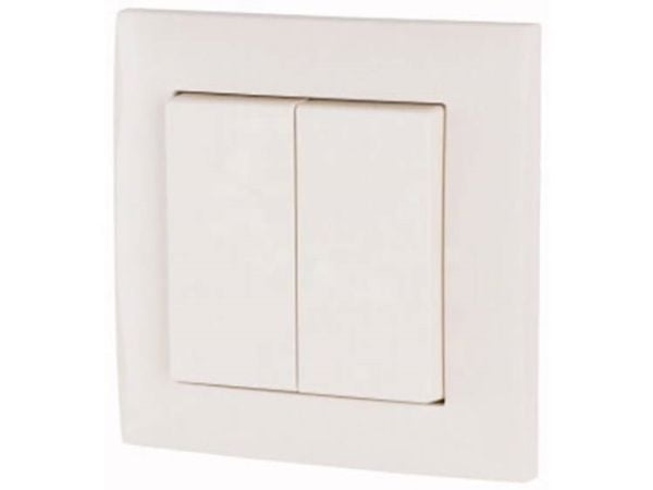 Eaton CPAD-00/194, Trykkbryter, Koblet med ledninger (ikke trådløs), Hvit, Termoplast