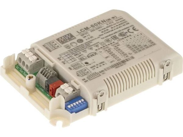 MEAN WELL LCM-60KN, 60 W, 180 - 295 V, 0,5 A, 42 V, 81,5 mm, 123,5 mm