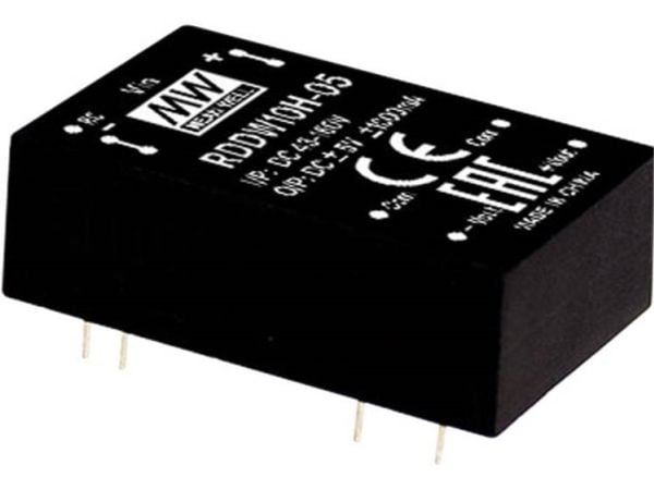 MEAN WELL RSDW10H-03, 43 - 160 V, 10 W, RoHS, 16 g, 600 stk