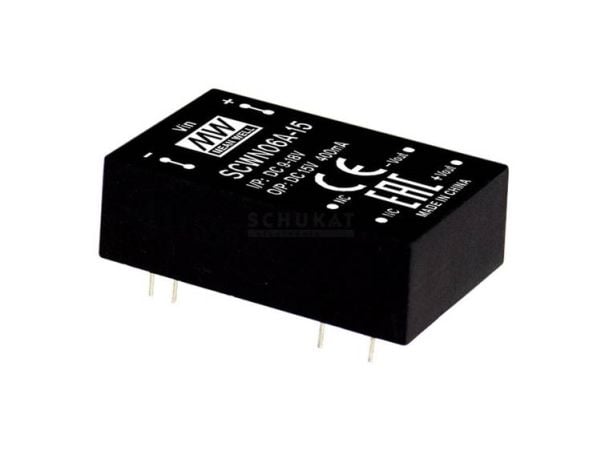 MEAN WELL SCWN06C-05, 20,3 mm, 31,8 mm, 10,2 mm, 12,5 g, 6 W, 36 - 72 V