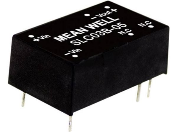 MEAN WELL SLC03A-05, 13,8 mm, 22,1 mm, 8,55 mm, 4,5 g, 3 W, 9 - 18 V
